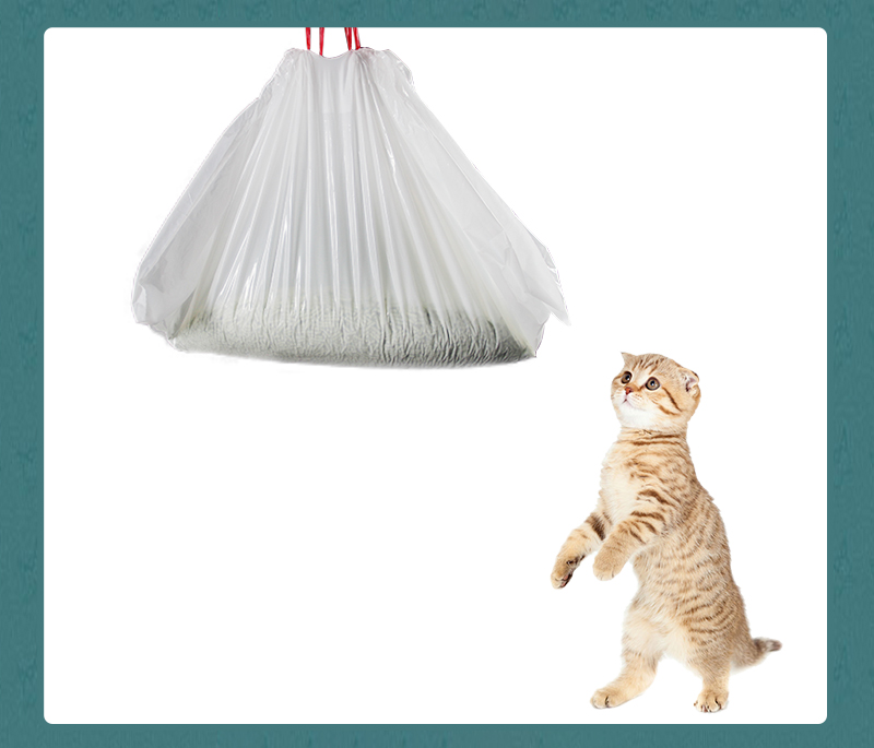 drawstring cat litter tray liners