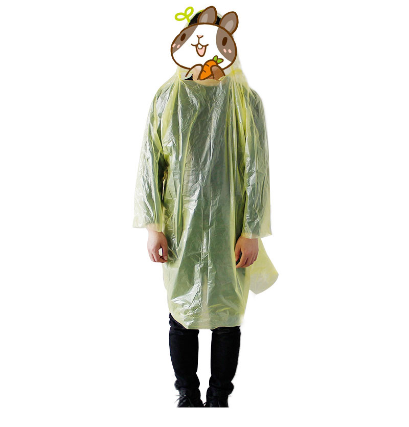 disposable raincoat