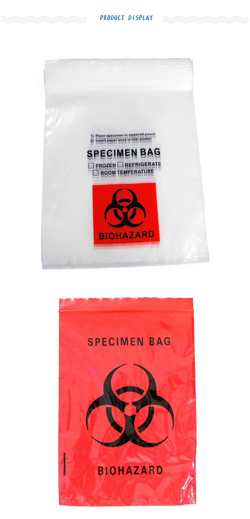specimen bag