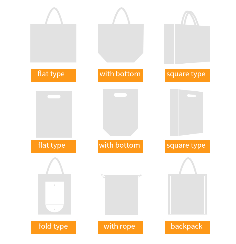 t shirt style non-woven tote bag