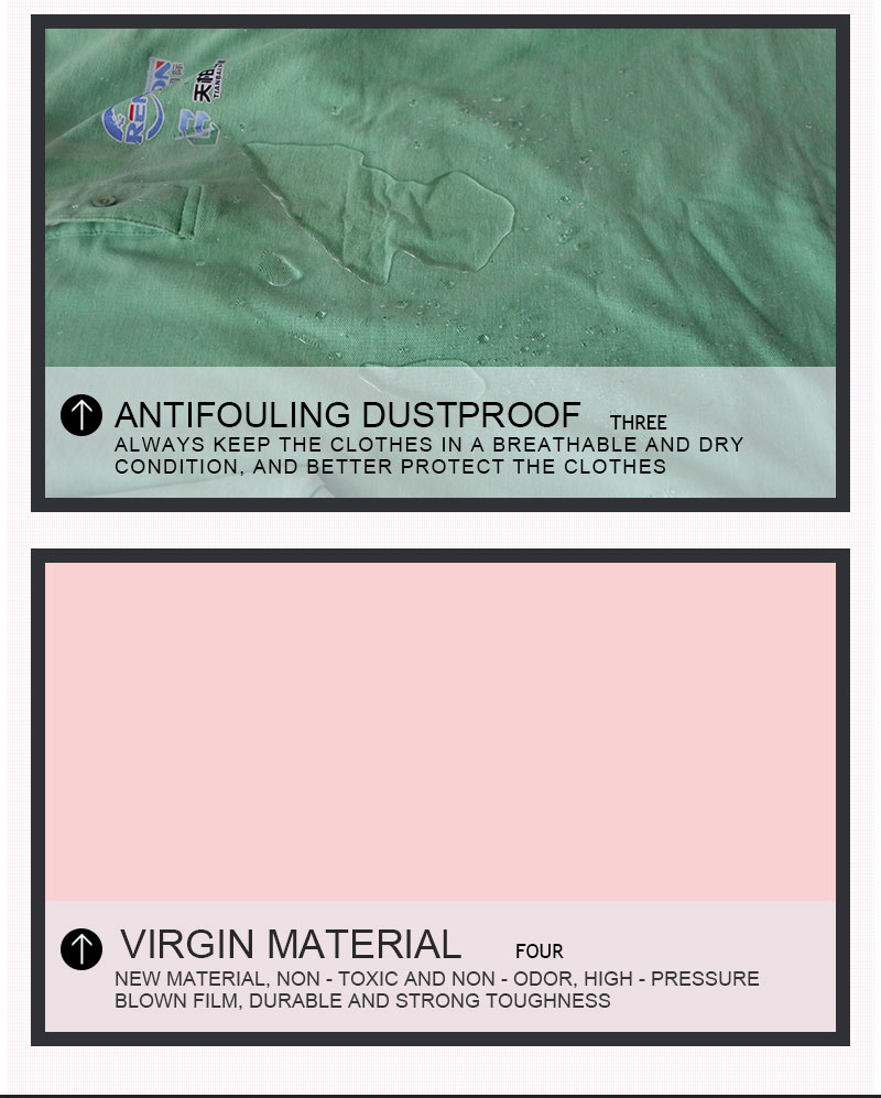 plastic garment cover