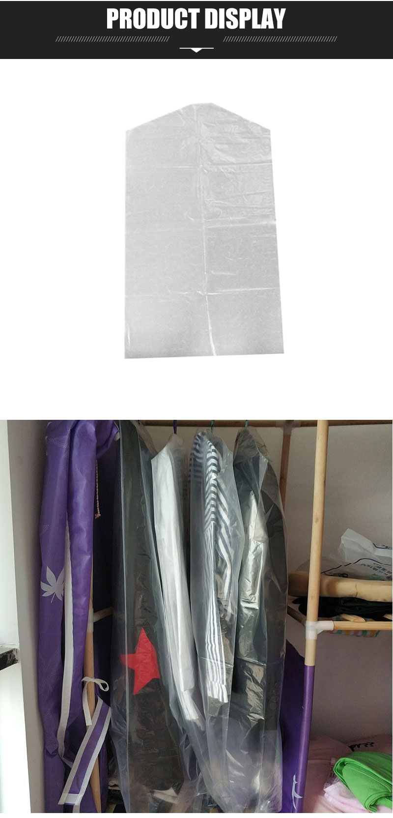 plastic garment cover