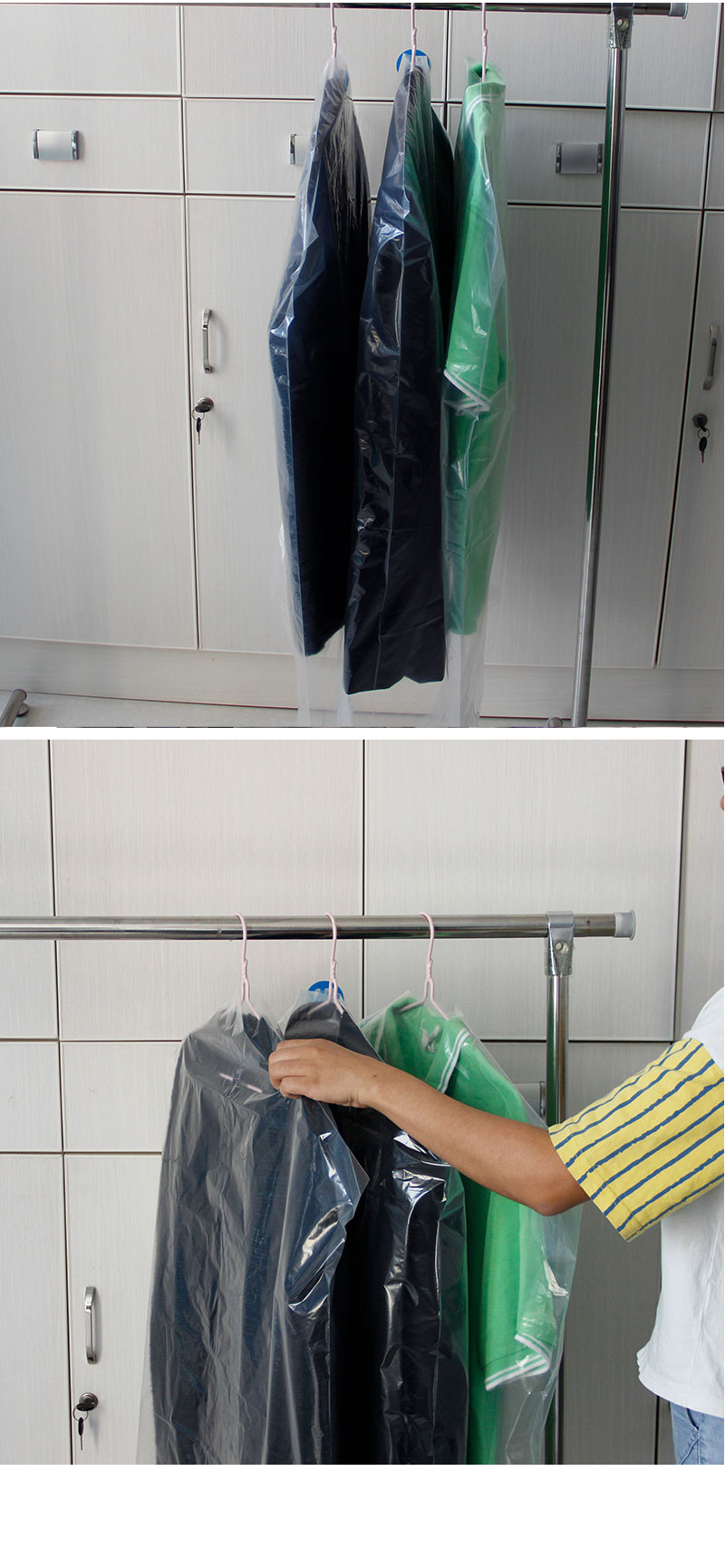 plastic garment cover