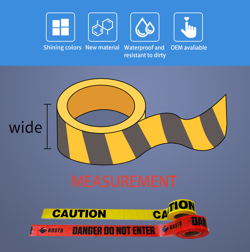 custom printed caution tape