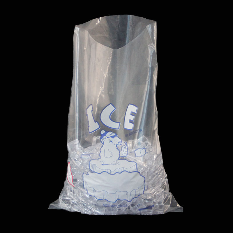 flat top ice bag