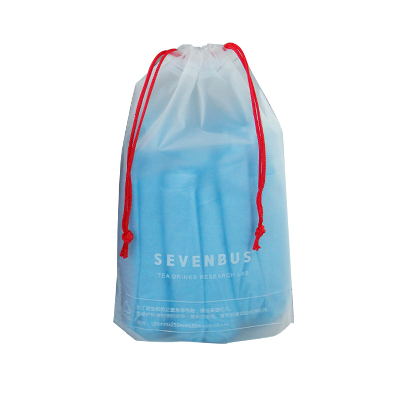 Storage bag with PP drawstring