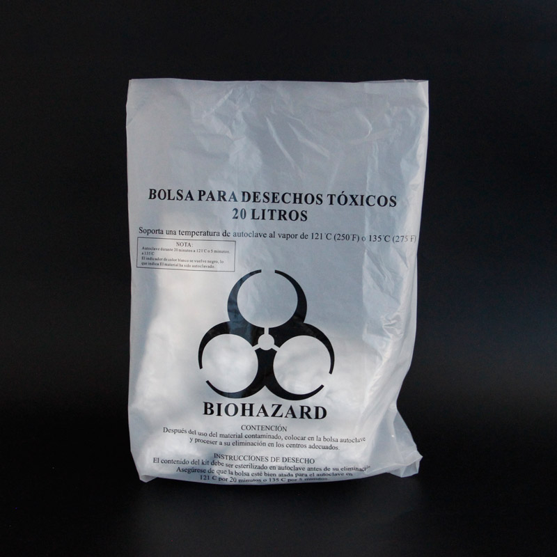 Biohazard Infectious Plastic Bag