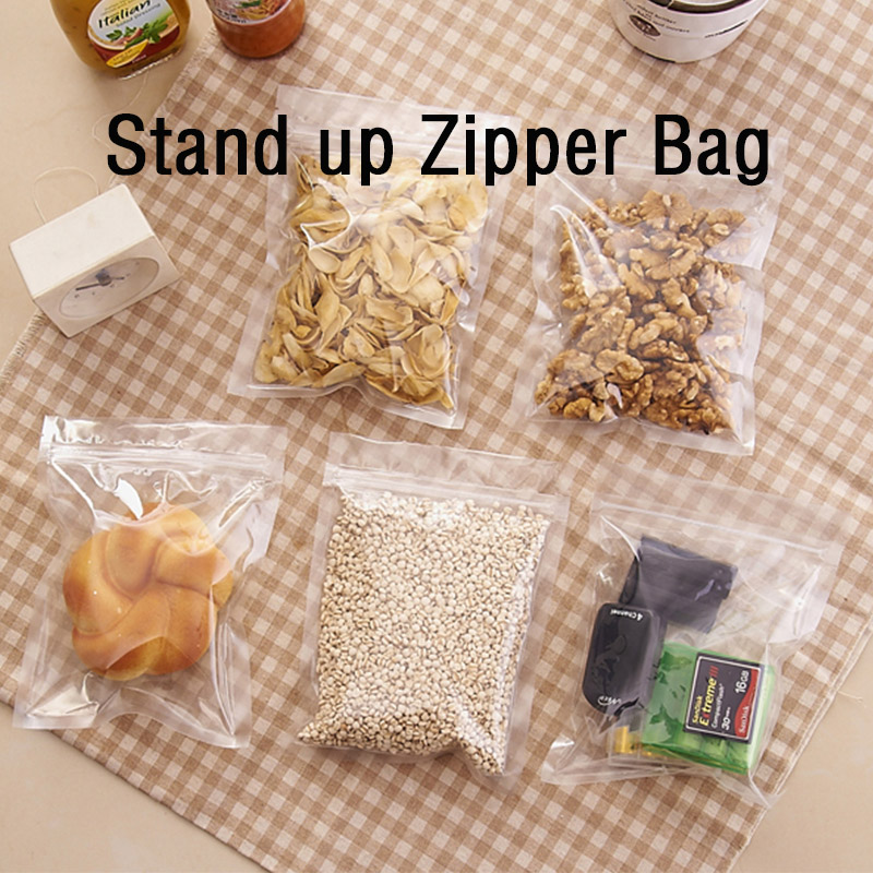 stand up zipper bag