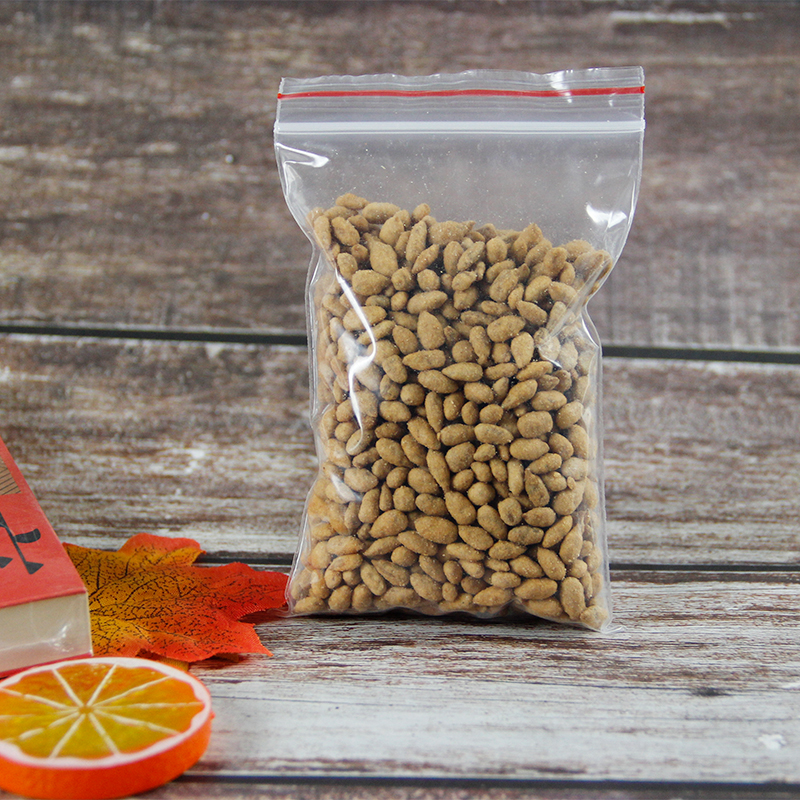 transparent zip storage bag