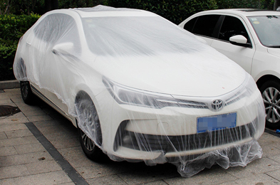 plastic car cover