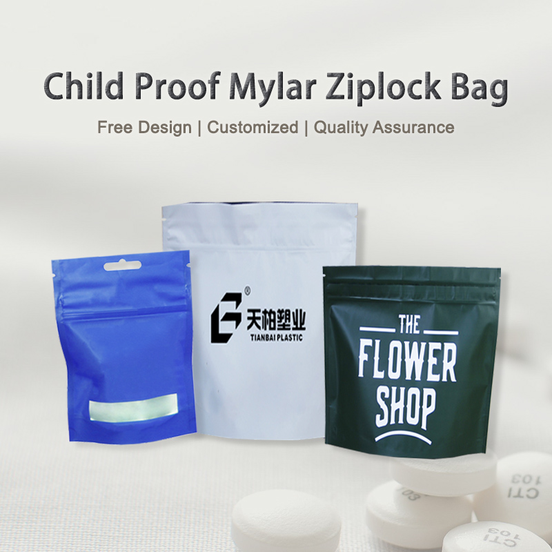 child proof mylar bag
