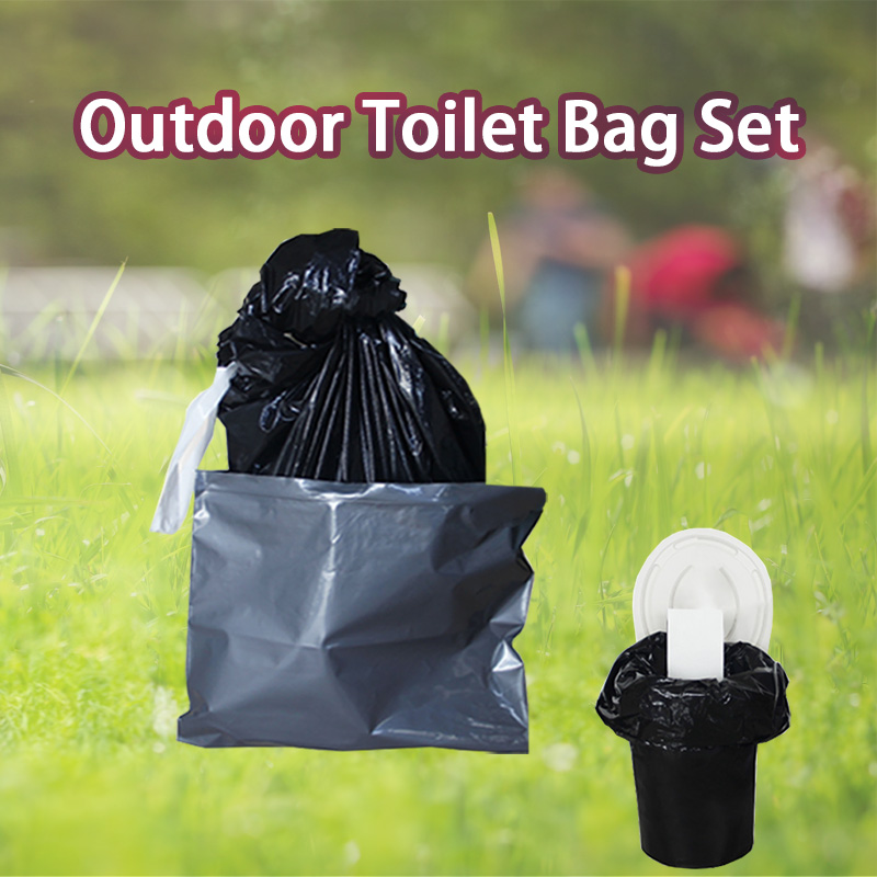 camping toilet waste bags