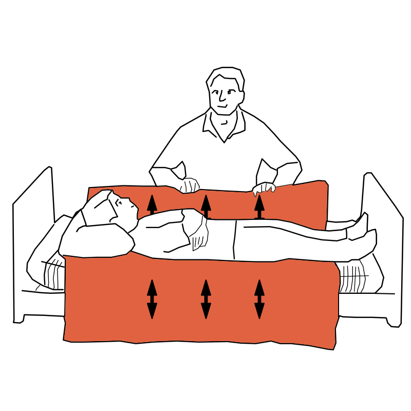 patient bed slide sheets