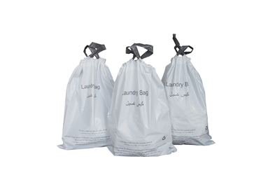 disposable plastic laundry bags
