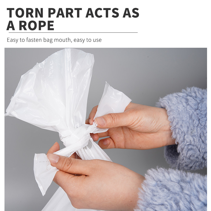 laundry bag with tear tie 