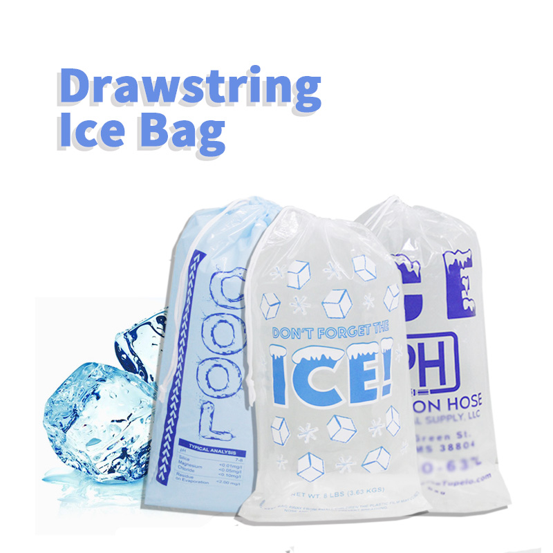 plastic ice bag wholesale