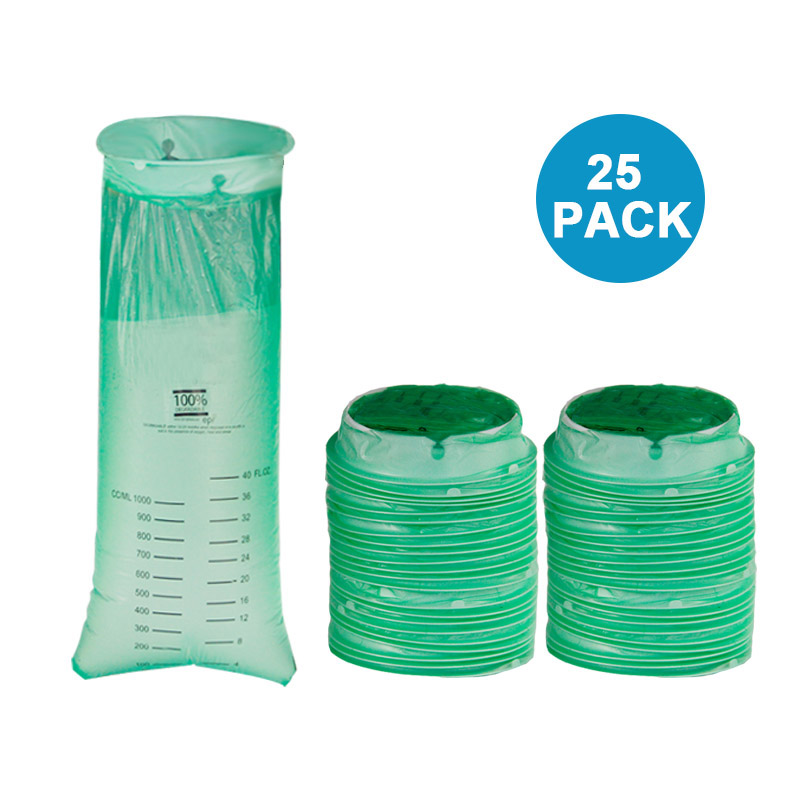 disposable plastic vomit bags