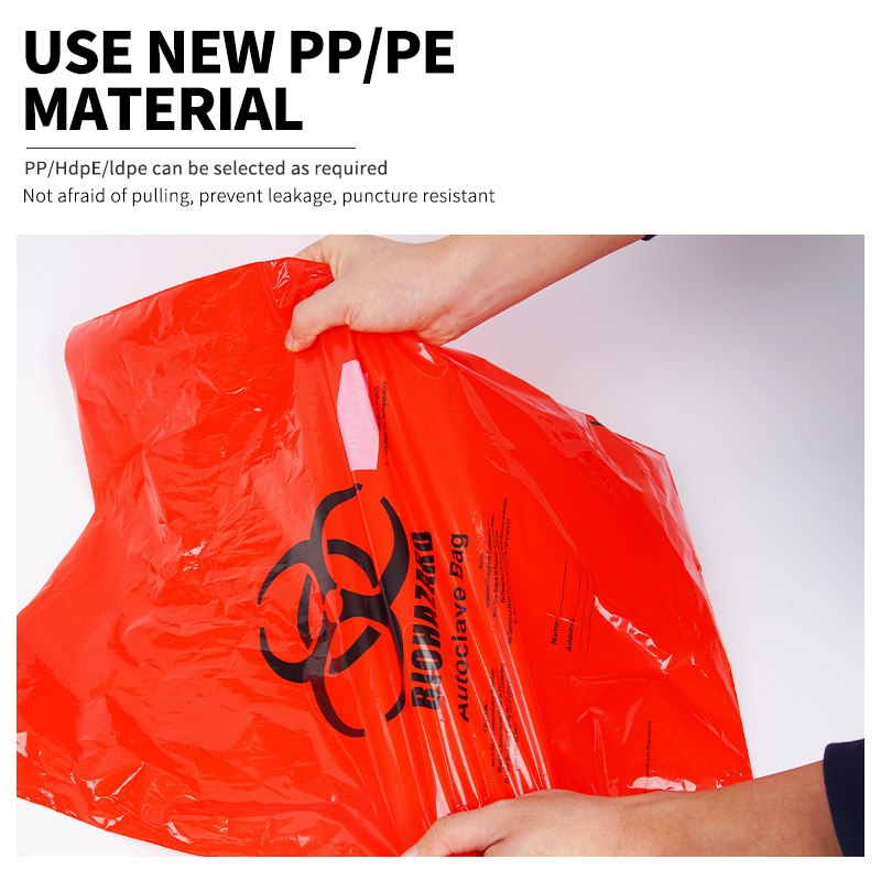 biohazard bags autoclavable