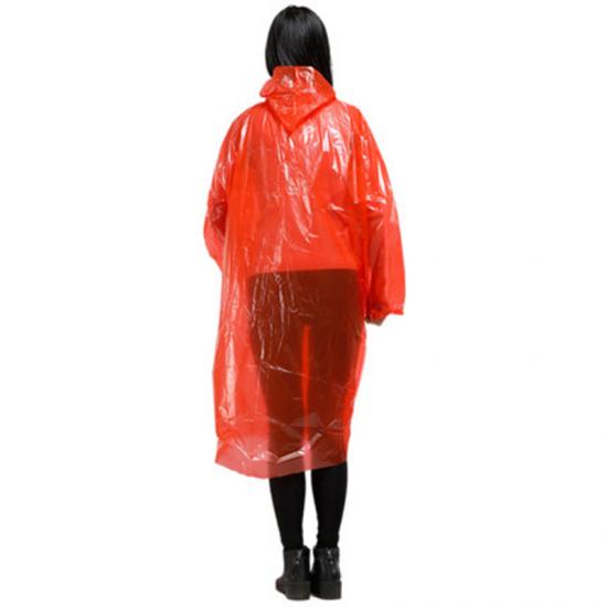 disposable plastic raincoat