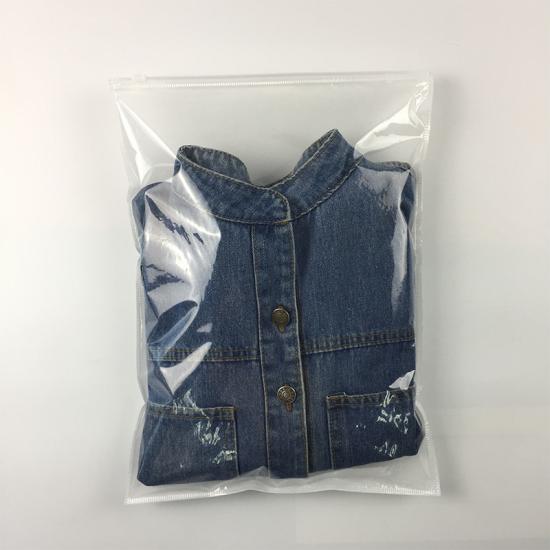 Printed Transparent ldpe zipper bag
