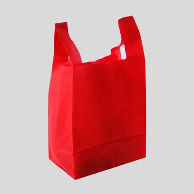 Wholesale Supermarket Reusable Non-woven T Shirt Bag Suppliers ...