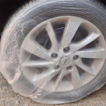 disposable pe car tyre cover