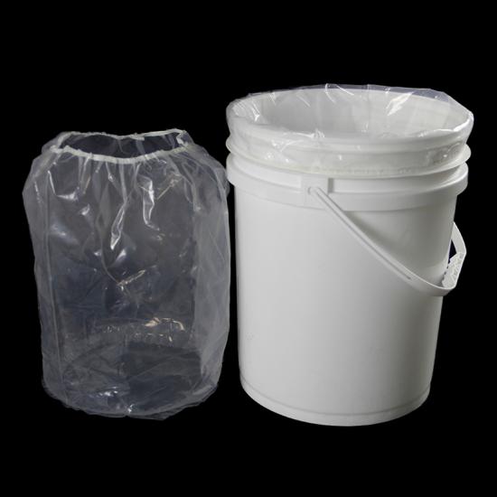 plastic transparent round bottom bag