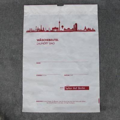 Biodegradable plastic laundry bag