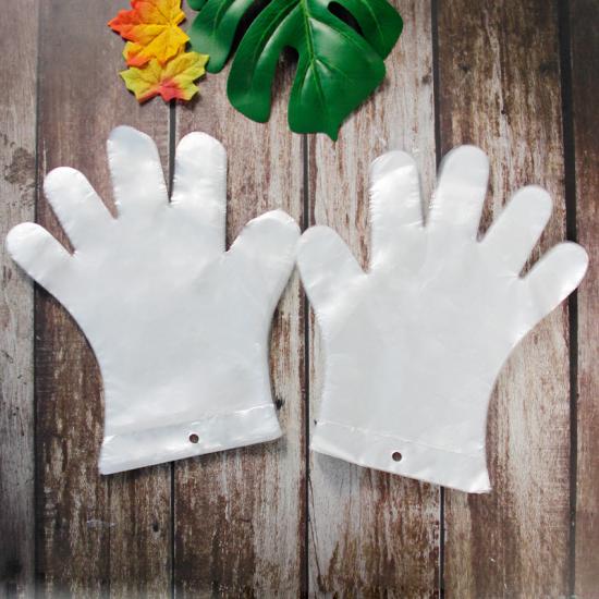 disposable hanging hole gloves