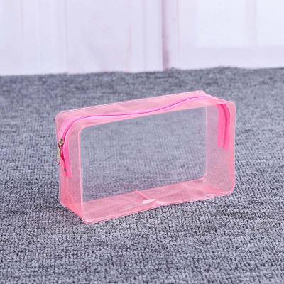 transparent PVC slider bag
