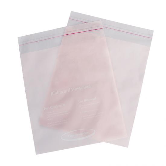 vomit bag with adhesive tape