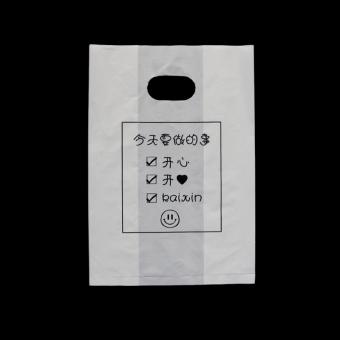 PLA Biodegradable Plastic Die cut Bag