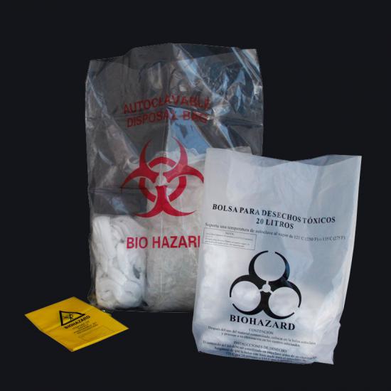 Biohazard Infectious Plastic Bag