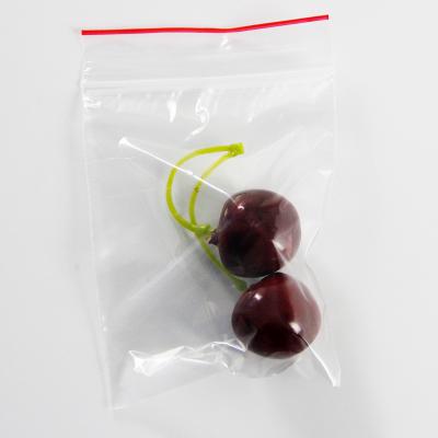 zip lock bag storage