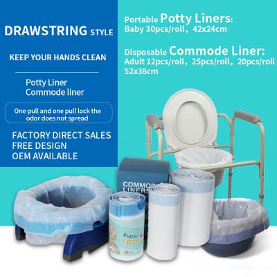 disposable potty liners