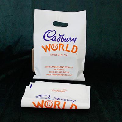 die cut plastic bag