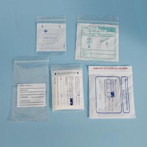 Medical ziplock bag