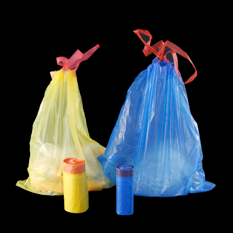 drawstring garbage bag