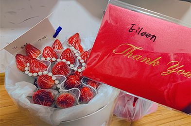 Celebrating a new step