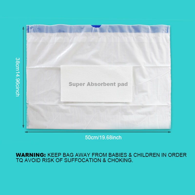  commode liner with pad