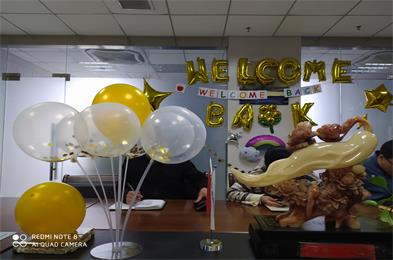 Welcome Kathleen back from her maternity leave