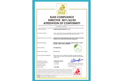 Congratulations to our company for obtaining CE and RoHS certificates